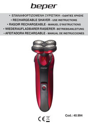 Beper 40.994 Use Instructions