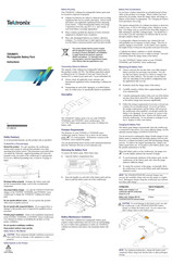 Tektronix TDS3BATC Instructions Manual