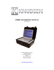 knudsen Chirp 3212 Service Manual