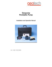 Geotech Geopump I Series Installation And Operation Manual