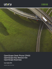Unify OpenScape Desk Phone CP400 User Manual