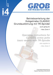 Grob MC Basic Operating Instructions Manual