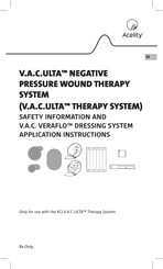 Acelity V.A.C. VERAFLO Safety Information And Application Instructions
