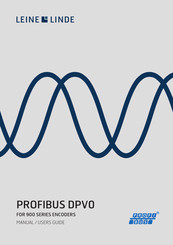 Leine Linde PROFIBUS DPV0 Manual And User Manual