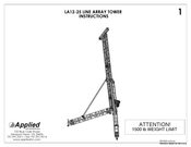 Applied LA12-25 Instructions Manual