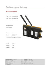 Primation P-Ex WLAN-DC-A User Manual