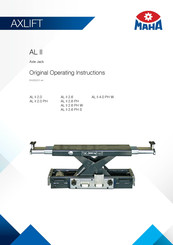 MAHA AL II 2.0 Operating Instructions Manual
