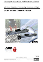 Parker LCB Series Installation, Commissioning, Maintenance And Repair