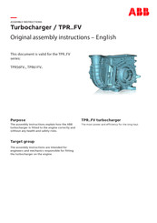 ABB TPR56FV Series Assembly Instructions Manual