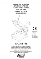 Femi 782 Instructions For Use And Maintenance Manual