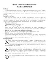 Komshine QX35 User Manual
