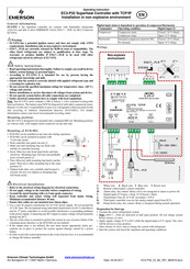 Emerson EC3-P32 Operating Instructions Manual