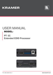 Kramer PT-2C User Manual