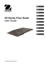OHAUS VE3000R User Manual