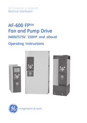 GE AF-600 FP Series Operating Instructions Manual