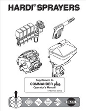 Hardi Commander Plus Supplement To Operating Instructions