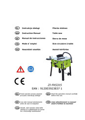 Zipper Mowers ZI-FKS315 Instruction Manual