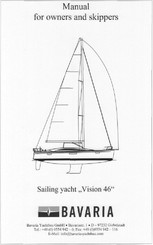 Bavaria Vision 46 Manual For Owners And Skippers