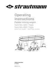 Strautmann Verti-Mix 4501 Operating Instructions Manual