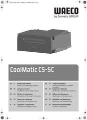 Dometic Waeco CoolMatic CS-SC Installation And Operating Manual
