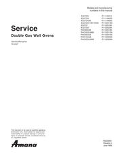 Amana AO27DG1/W1/DGK Service Manual