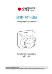 Inxpect MAGNASPHERE MOTION MSK-101-MM Installation Instructions Manual