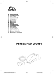 Pontec PondoAir Set 200 Operating Instructions Manual