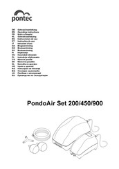 Pontec PondoAir Set 200 Operating Instructions Manual