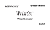 Respironics WristOx Operator's Manual
