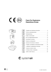 SystemAir Ex 140-4 Operation And Maintenance Instructions