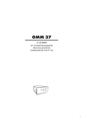 Orbit Merret OMM 37 Instructions For Use Manual
