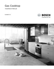 Bosch NGM8657UC Installation Manual