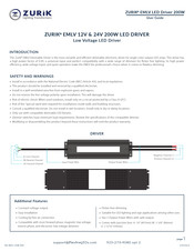 Zurik EMLV User Manual