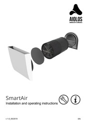 Aiolos SmartAir Installation And Operating Instructions Manual