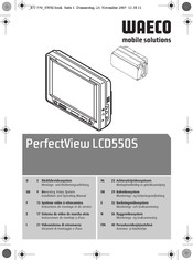 Waeco PerfectView LCD550S Operating Manual