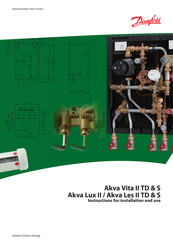 Danfoss Akva Les II TD Instructions For Installation And Use Manual