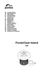 Pontec PondoClear Island 3000 Operating Instructions Manual