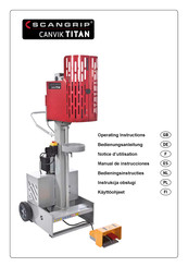 SCANGRIP CANVIK TITAN Operating Instructions Manual