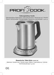 Profi Cook PC-WKS 1108 Instruction Manual