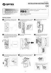 OPTEX Smartline Series Installation Instructions