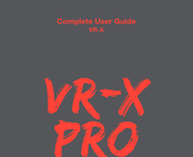 Kaiser Baas VR-X PRO Complete User Manual