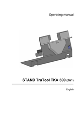 Trumpf TruTool TKA 500 Operating Manual