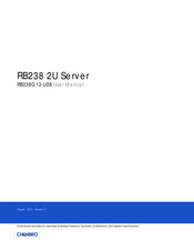 Chenbro RB238G13-U08 User Manual