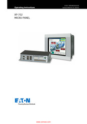 Eaton XP-702-C0-BOX Operating Instructions Manual