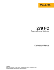 Fluke 279 FC Calibration Manual