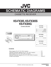 JVC KS-FX385G Schematic Diagrams