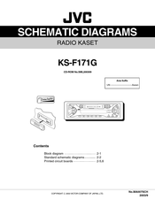 JVC KS-F171G Schematic Diagrams