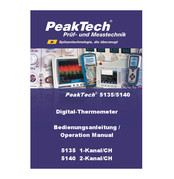 PeakTech 5140 Operation Manual