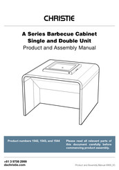 Christie 1543 Product And Assembly Manual