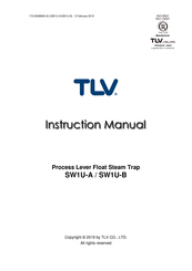 TLV SW1U-A Instruction Manual